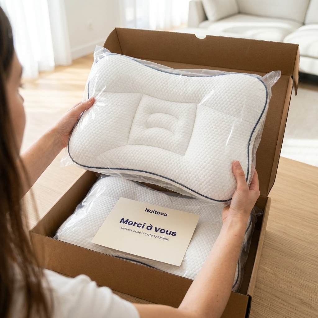 Oreiller ergonomique enfant — la bonne hauteur pour sa nuque